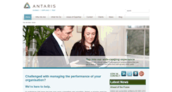 Desktop Screenshot of antarisconsulting.com